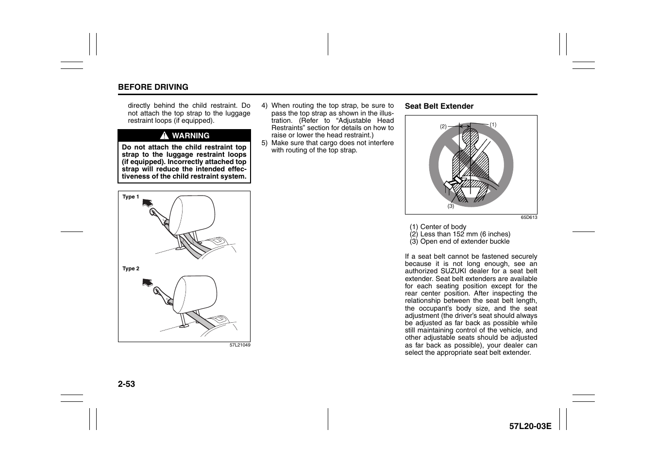 Suzuki 57L1F001 User Manual | Page 72 / 388