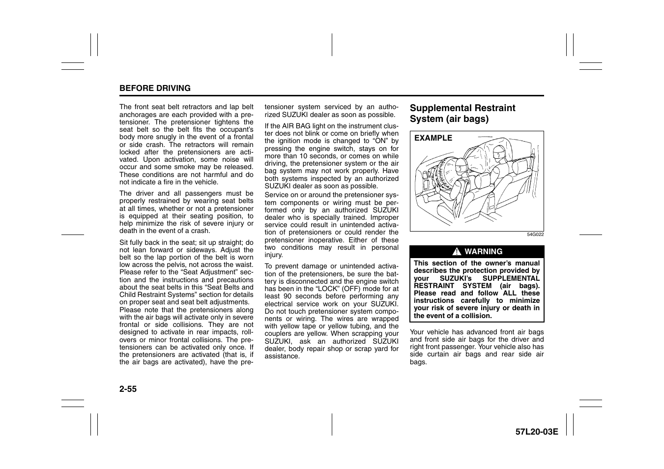 Suzuki 57L1F001 User Manual | Page 74 / 388