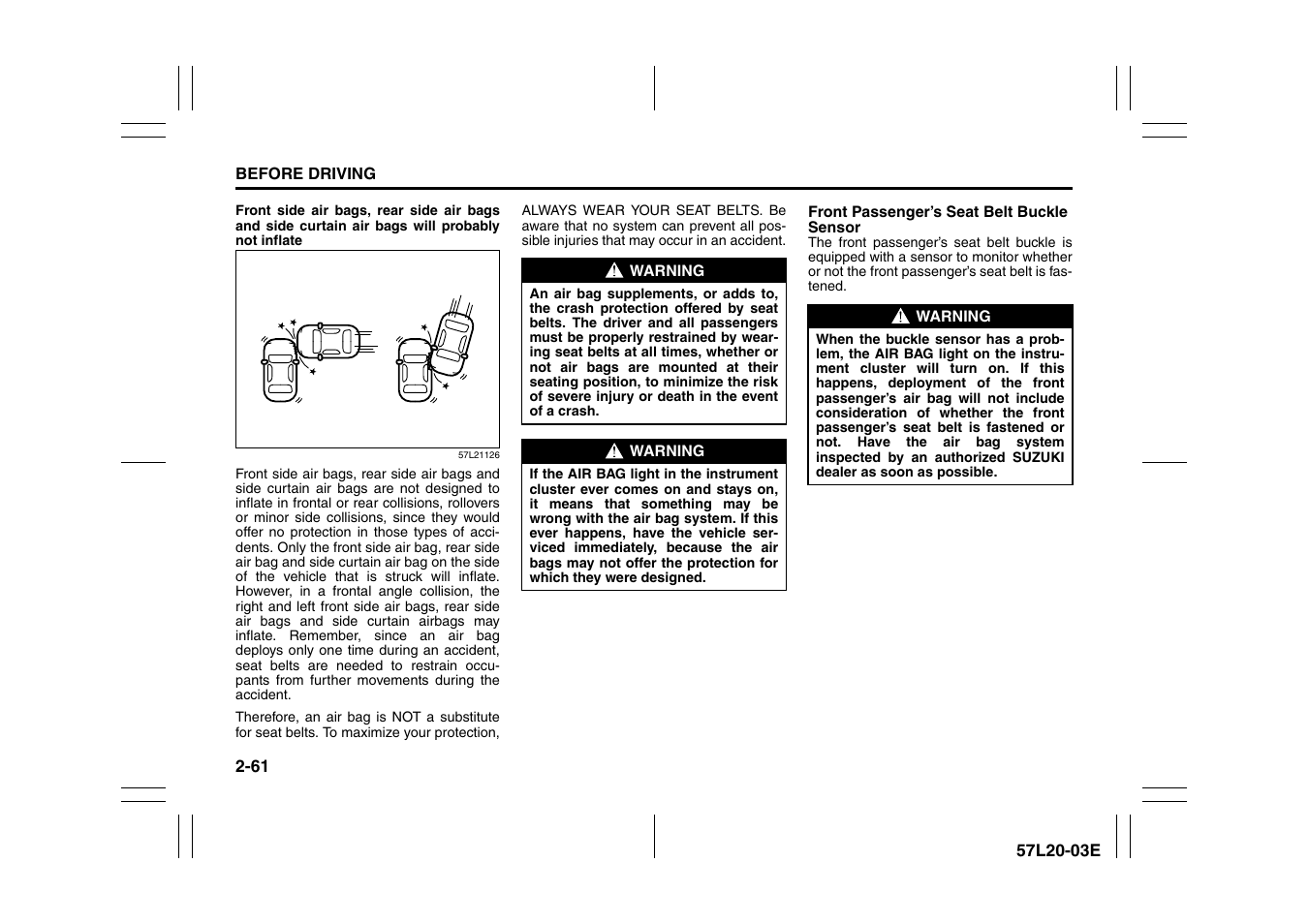 Suzuki 57L1F001 User Manual | Page 80 / 388