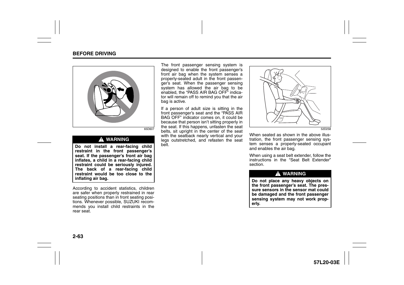 Suzuki 57L1F001 User Manual | Page 82 / 388