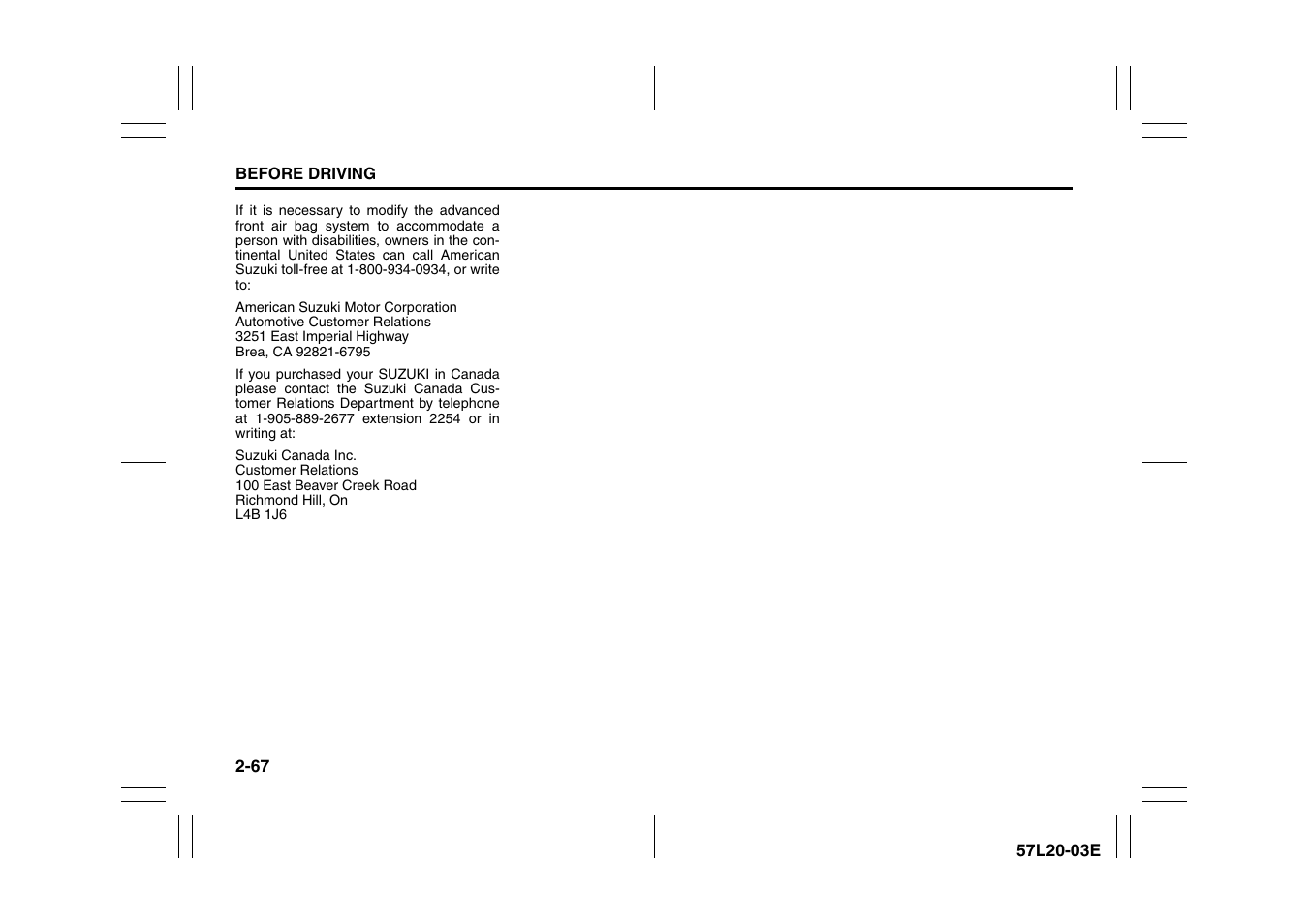 Suzuki 57L1F001 User Manual | Page 86 / 388