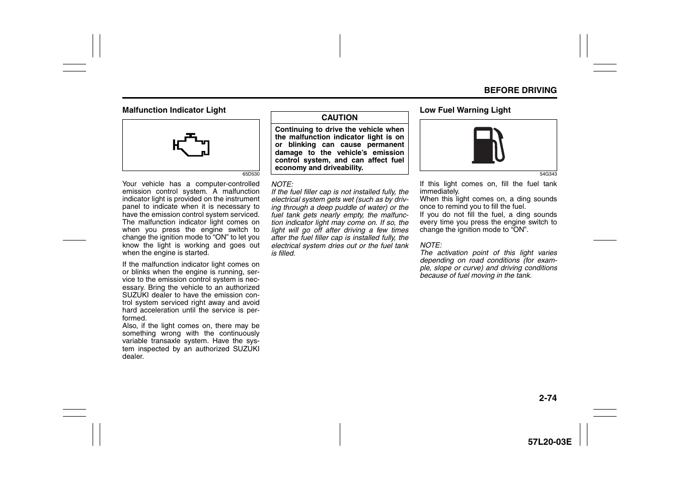 Suzuki 57L1F001 User Manual | Page 93 / 388