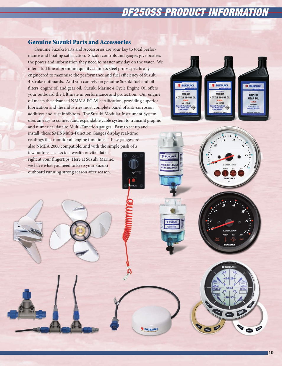 Df250ss product information | Suzuki DF250SS User Manual | Page 11 / 12