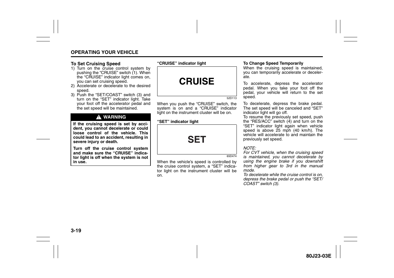 Suzuki 2010 SX4 SportBack User Manual | Page 120 / 297