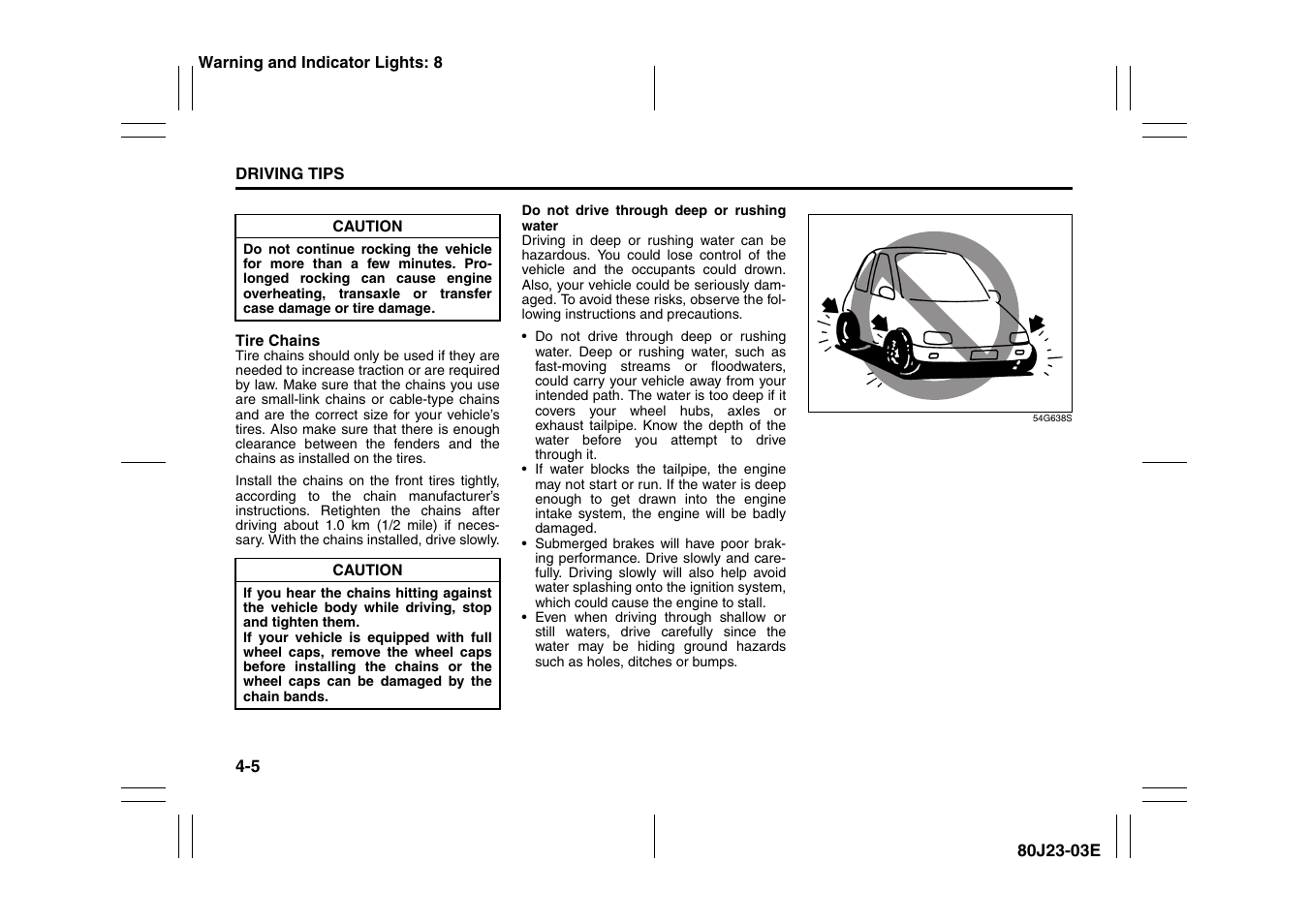 Suzuki 2010 SX4 SportBack User Manual | Page 138 / 297