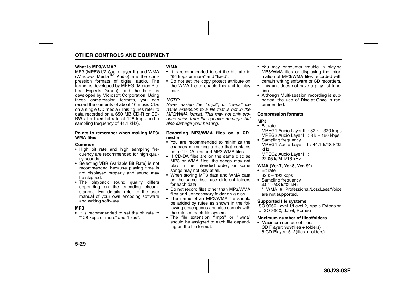 Suzuki 2010 SX4 SportBack User Manual | Page 170 / 297