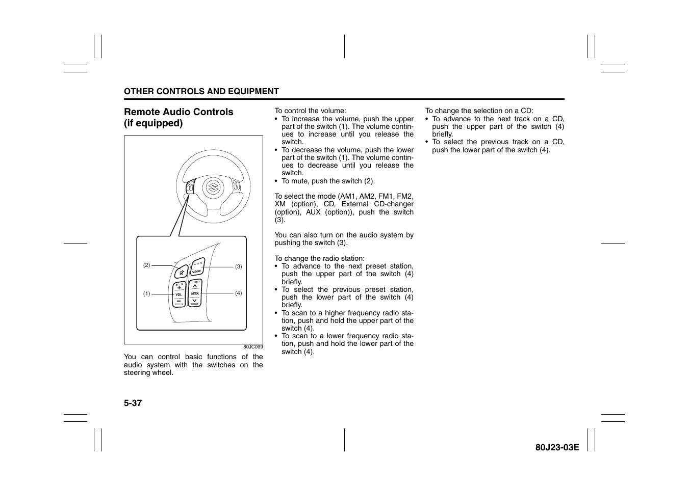 Suzuki 2010 SX4 SportBack User Manual | Page 178 / 297