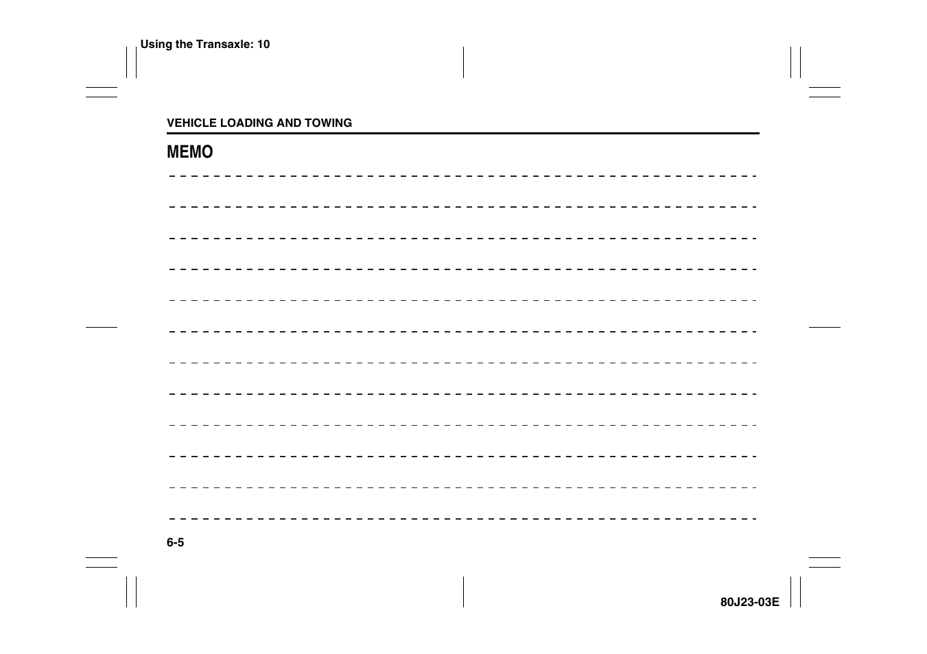 Suzuki 2010 SX4 SportBack User Manual | Page 204 / 297