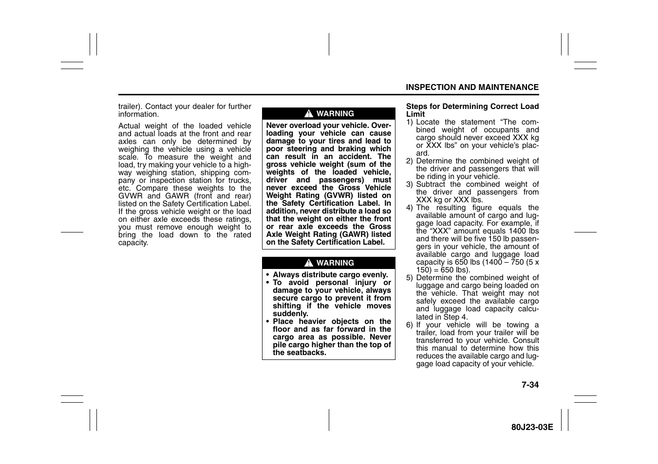 Suzuki 2010 SX4 SportBack User Manual | Page 239 / 297