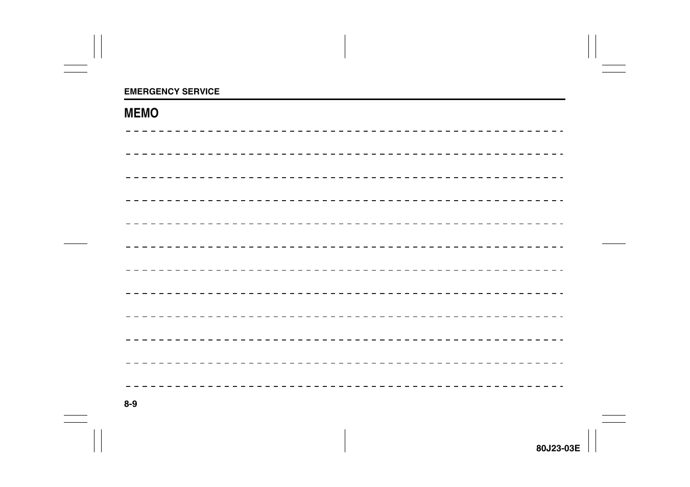 Suzuki 2010 SX4 SportBack User Manual | Page 266 / 297