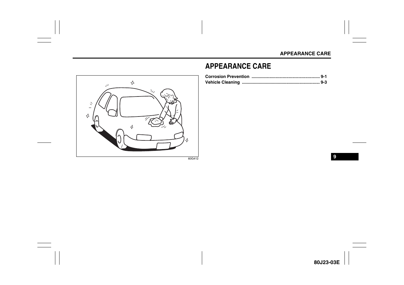 Appearance care | Suzuki 2010 SX4 SportBack User Manual | Page 267 / 297