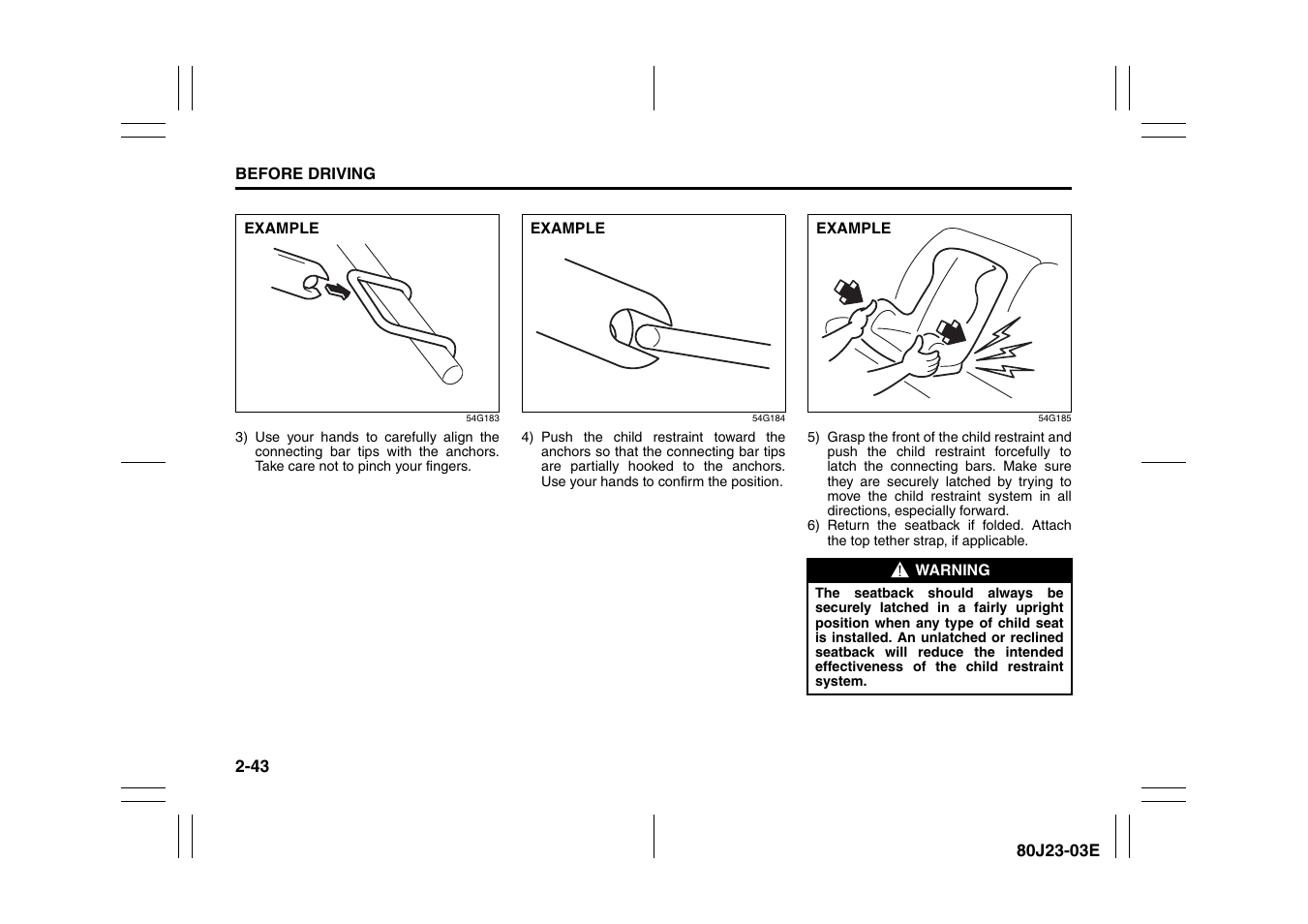 Suzuki 2010 SX4 SportBack User Manual | Page 60 / 297