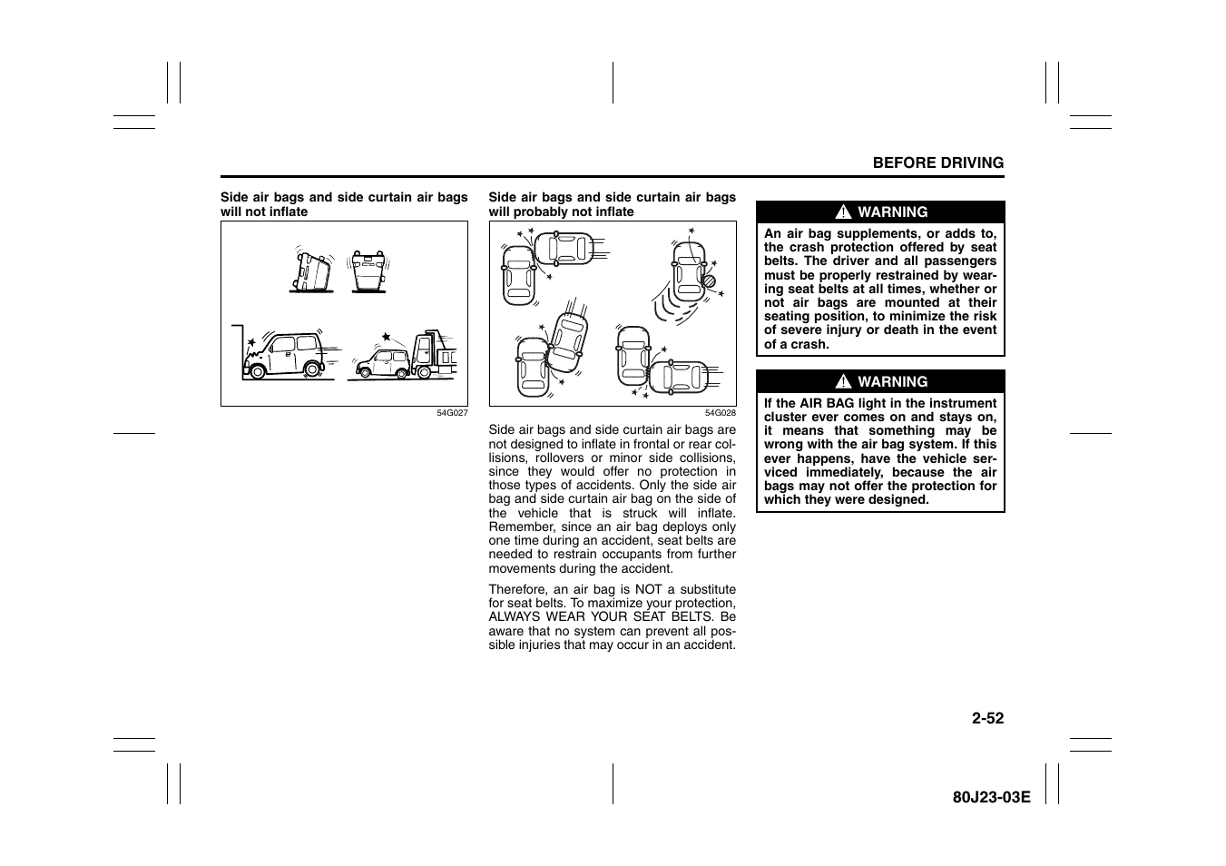 Suzuki 2010 SX4 SportBack User Manual | Page 69 / 297