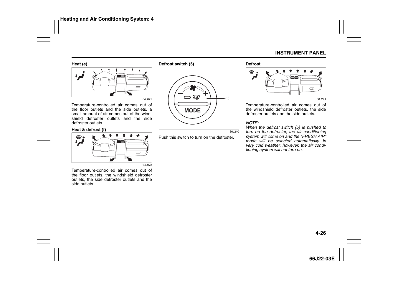 Suzuki Grand Vitara 99011-66J22-03E User Manual | Page 101 / 290