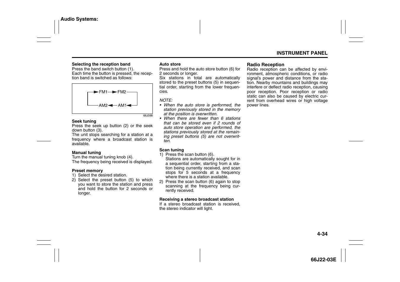 Suzuki Grand Vitara 99011-66J22-03E User Manual | Page 109 / 290