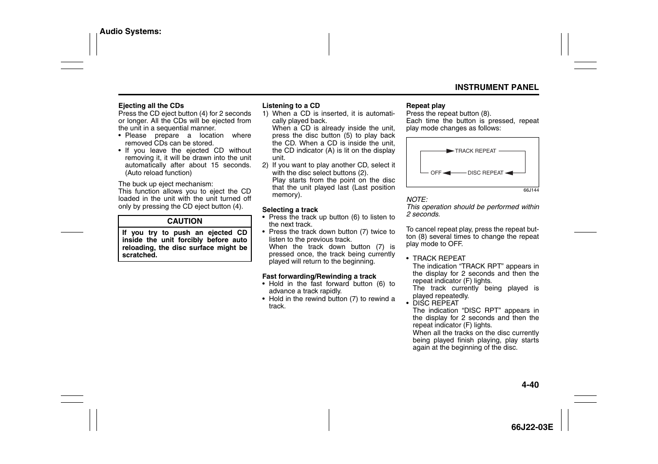 Suzuki Grand Vitara 99011-66J22-03E User Manual | Page 115 / 290