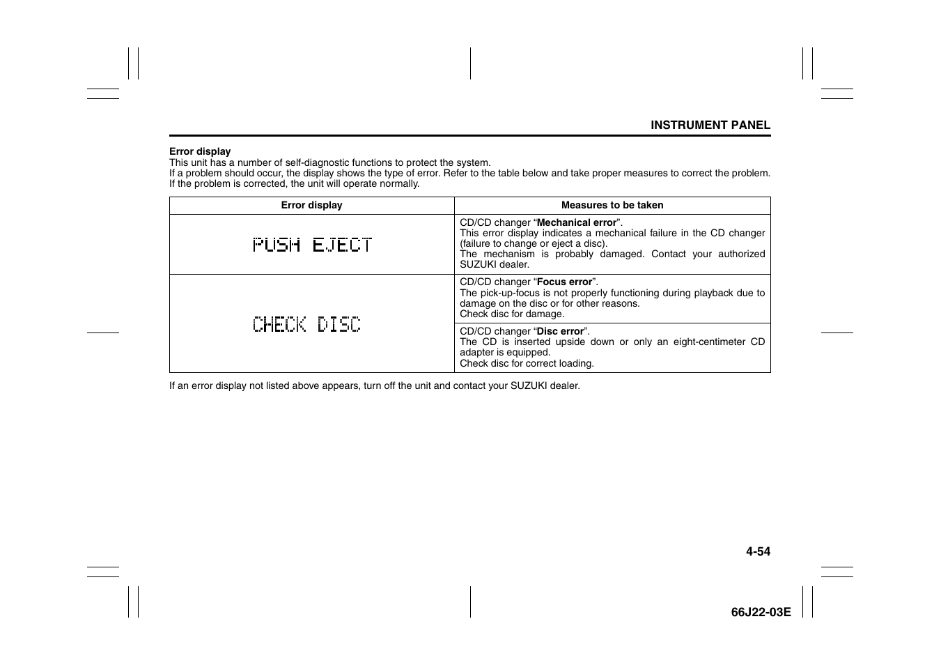 Suzuki Grand Vitara 99011-66J22-03E User Manual | Page 129 / 290