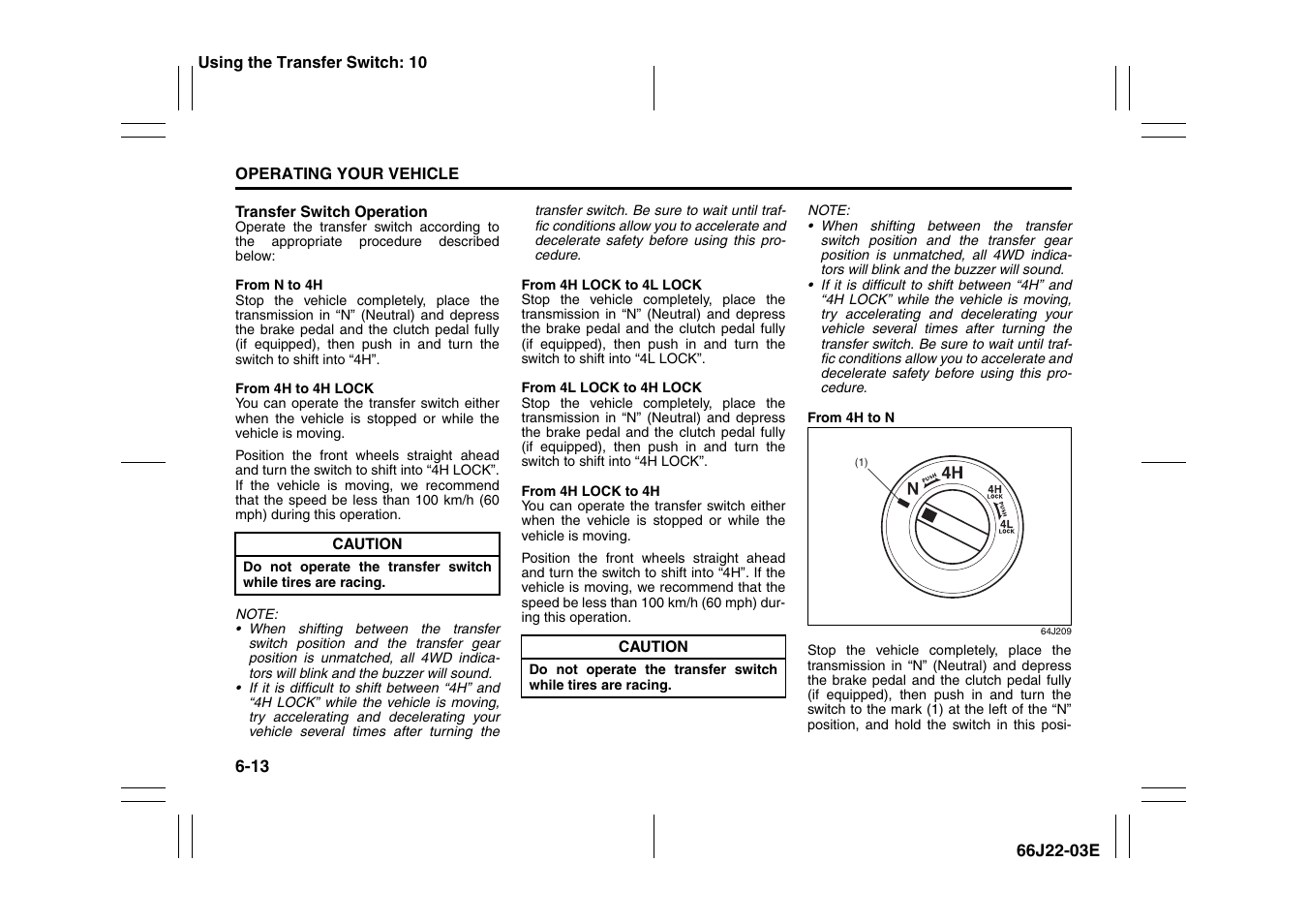 Suzuki Grand Vitara 99011-66J22-03E User Manual | Page 172 / 290