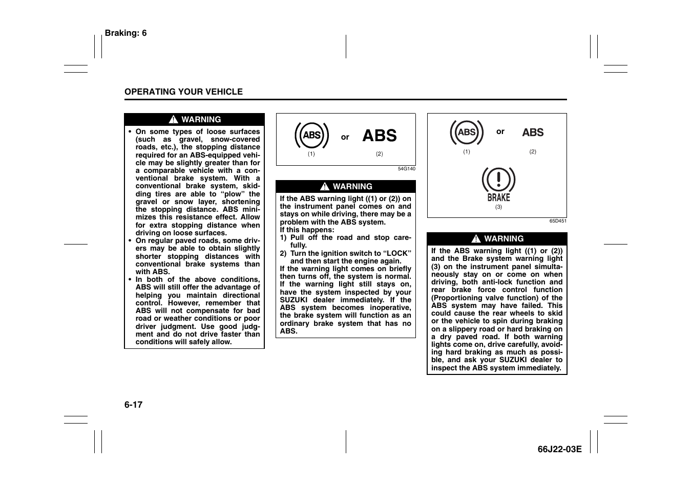 Suzuki Grand Vitara 99011-66J22-03E User Manual | Page 176 / 290