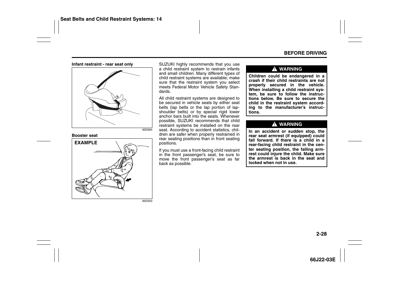 Suzuki Grand Vitara 99011-66J22-03E User Manual | Page 41 / 290