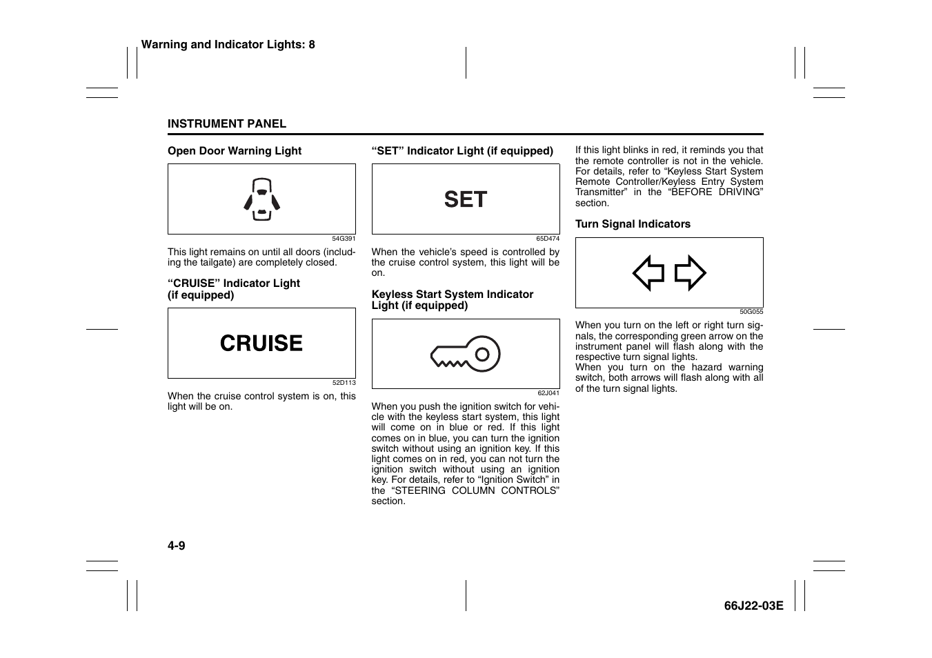 Suzuki Grand Vitara 99011-66J22-03E User Manual | Page 84 / 290