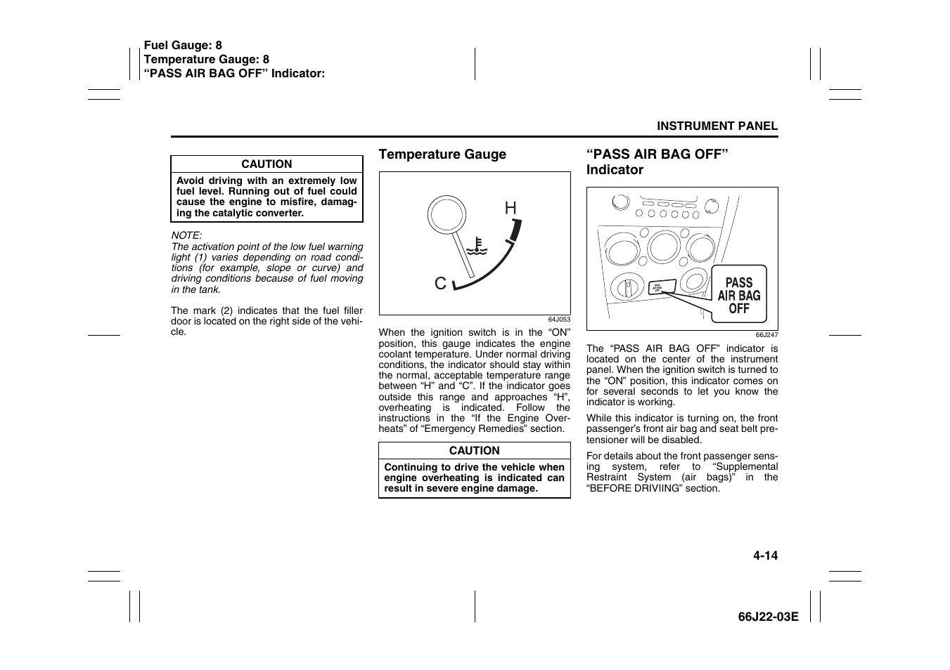 Suzuki Grand Vitara 99011-66J22-03E User Manual | Page 89 / 290