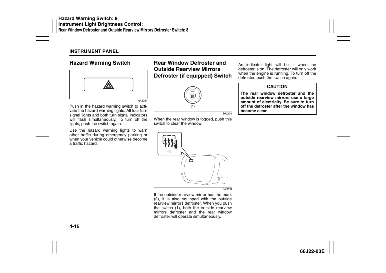 Suzuki Grand Vitara 99011-66J22-03E User Manual | Page 90 / 290