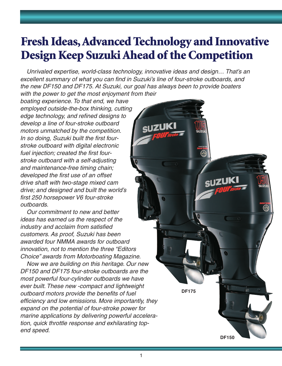 Suzuki DF150 User Manual | Page 2 / 8