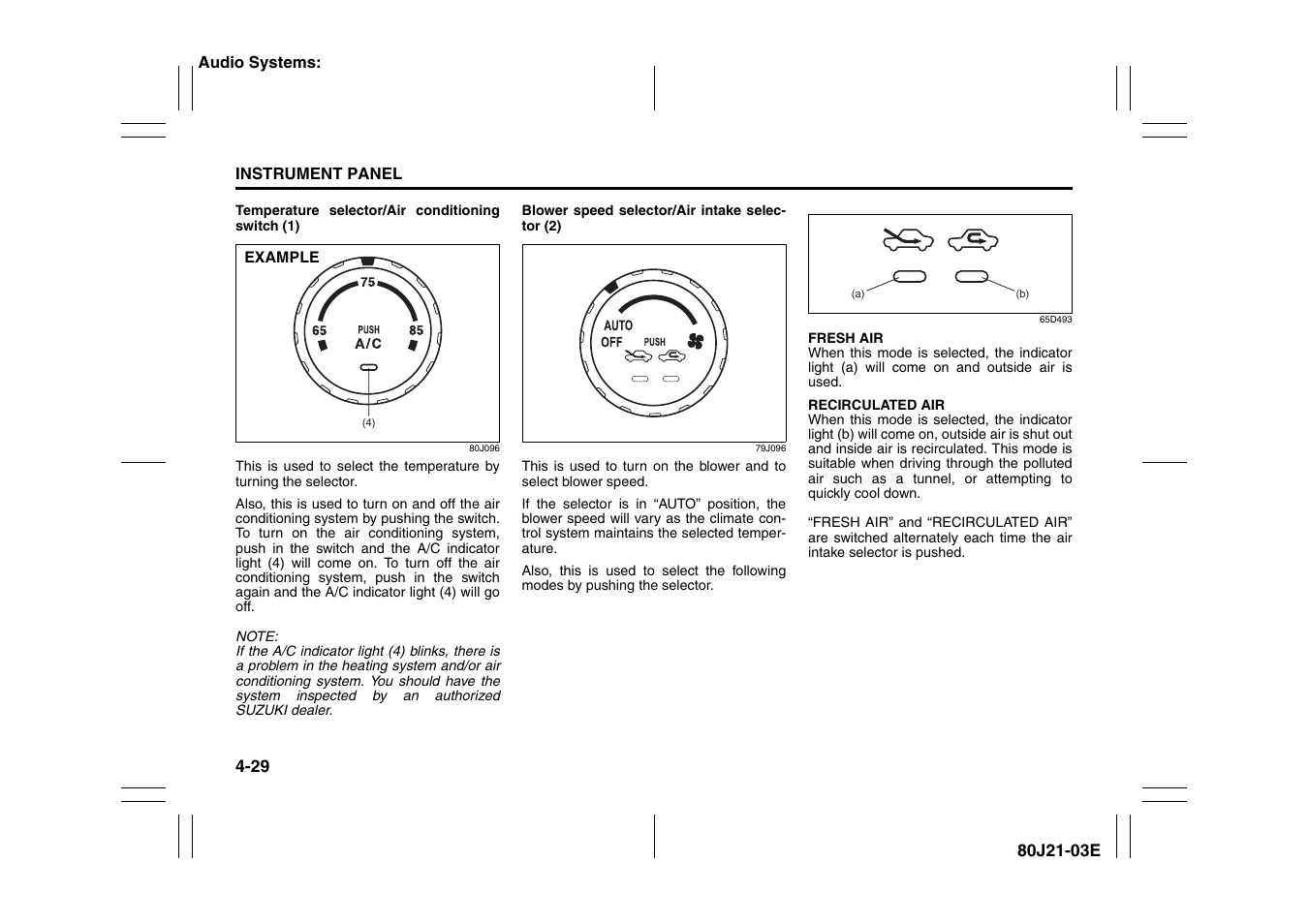 Suzuki SX4/SX4 SEDAN User Manual | Page 106 / 278