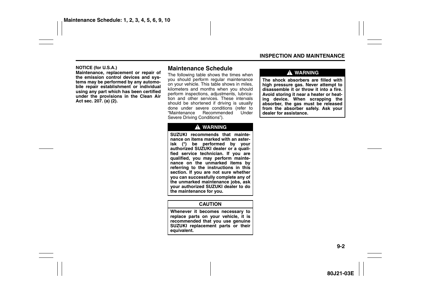 Suzuki SX4/SX4 SEDAN User Manual | Page 191 / 278