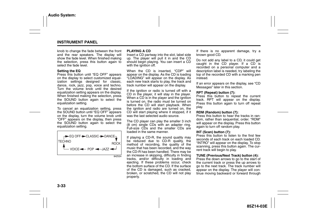 Suzuki 2008 Reno User Manual | Page 107 / 226