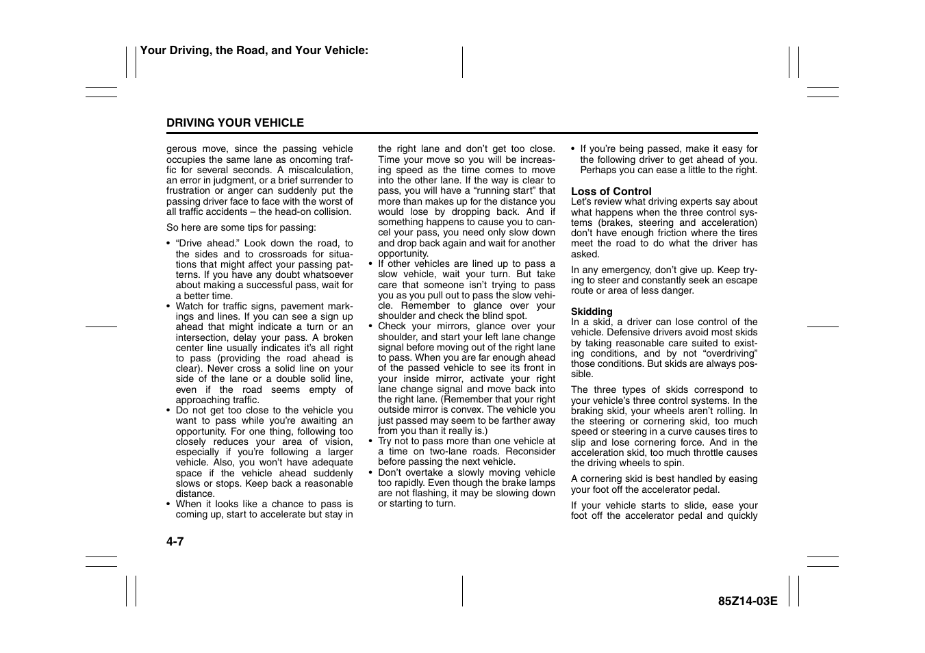 Suzuki 2008 Reno User Manual | Page 131 / 226