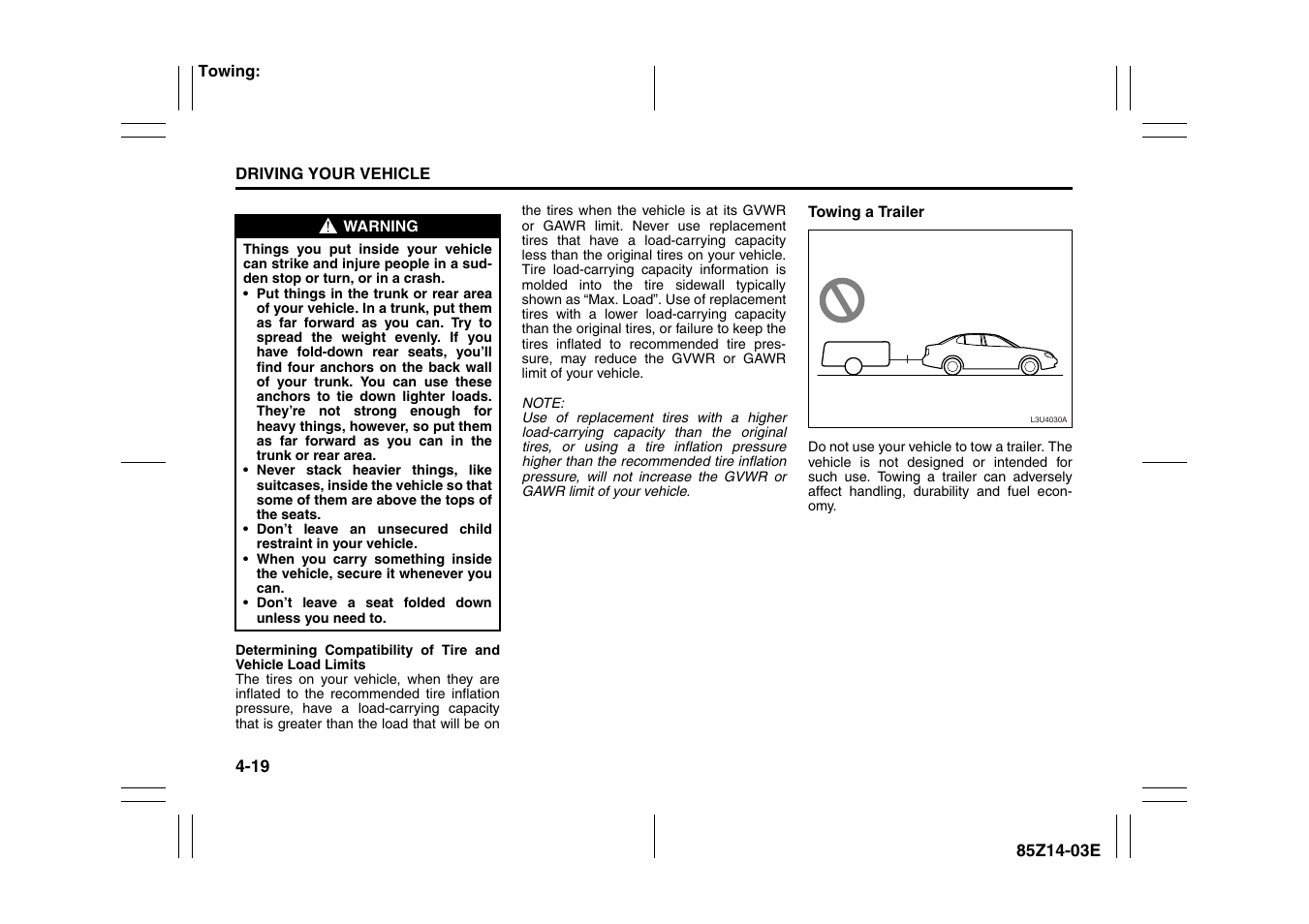 Suzuki 2008 Reno User Manual | Page 143 / 226