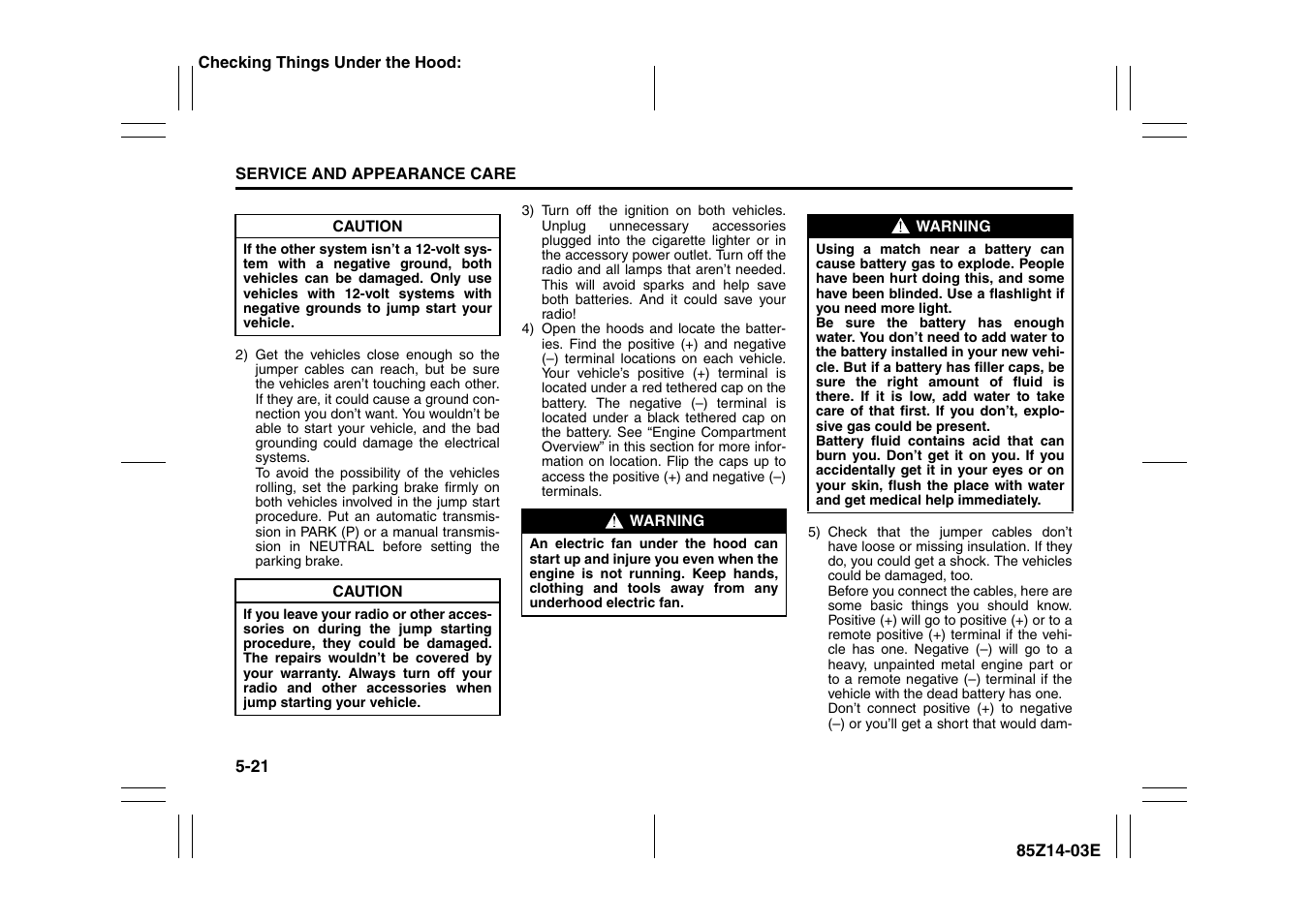 Suzuki 2008 Reno User Manual | Page 165 / 226