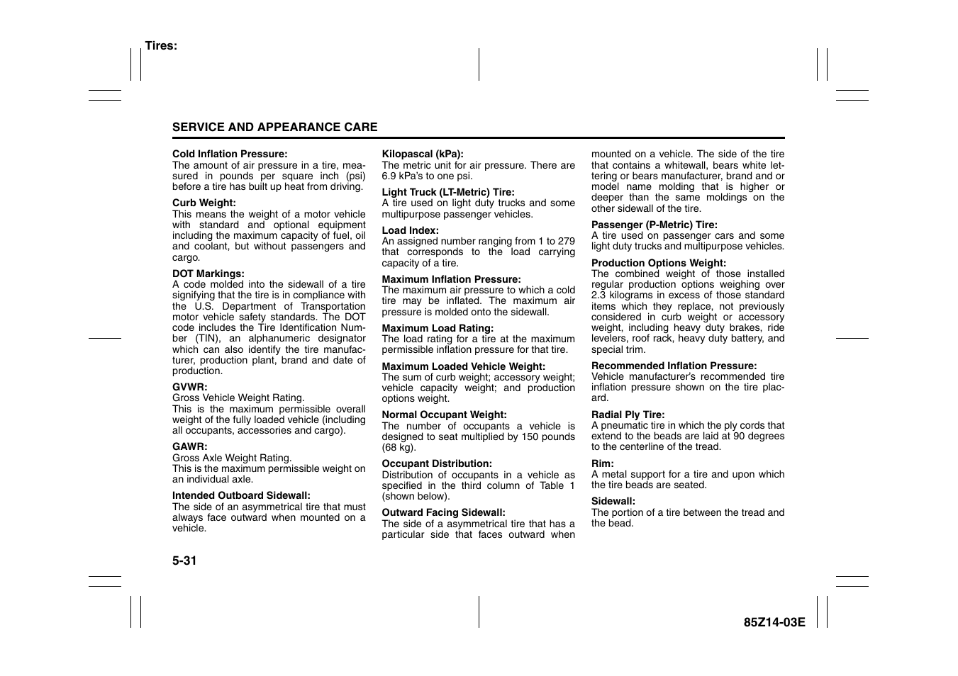 Suzuki 2008 Reno User Manual | Page 175 / 226