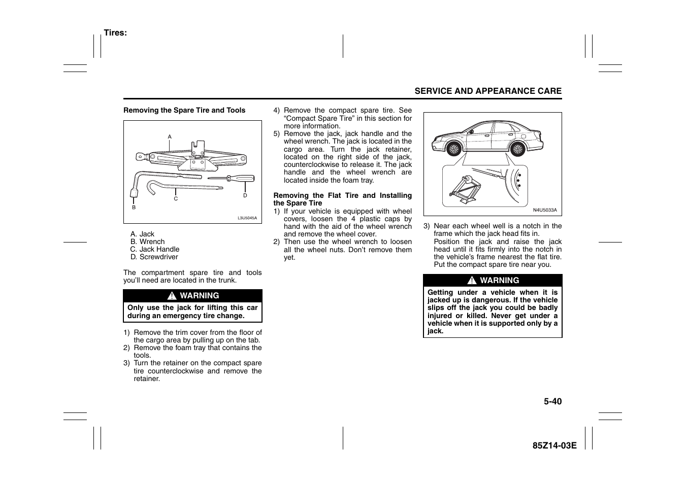 Suzuki 2008 Reno User Manual | Page 184 / 226