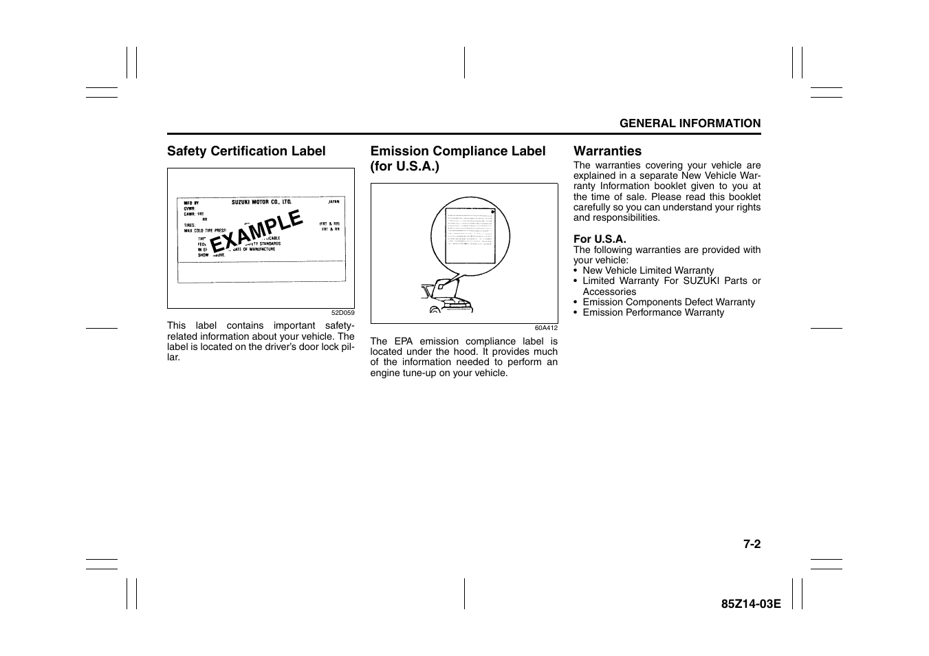 Suzuki 2008 Reno User Manual | Page 216 / 226