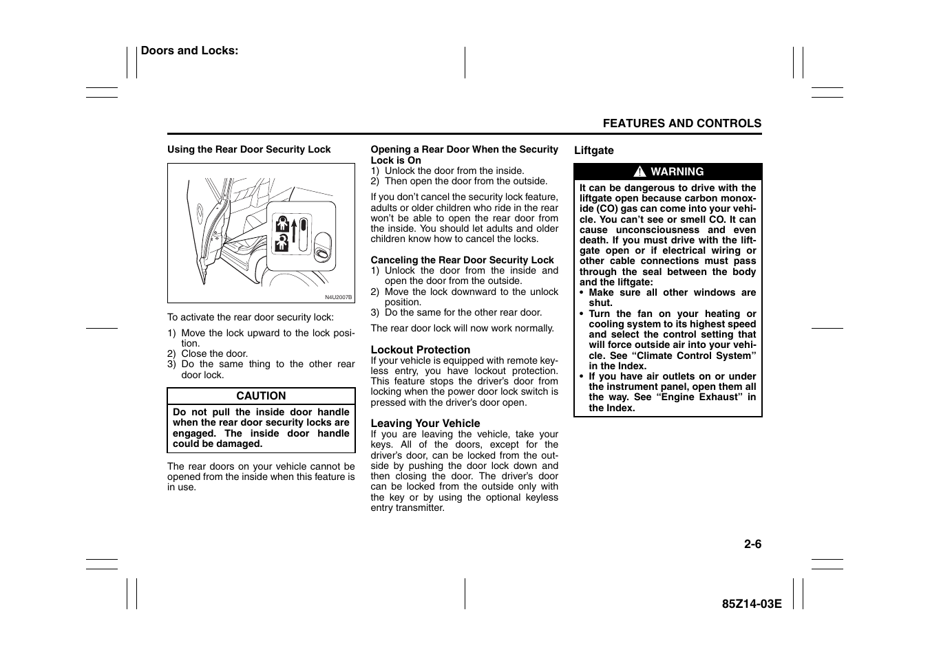 Suzuki 2008 Reno User Manual | Page 54 / 226