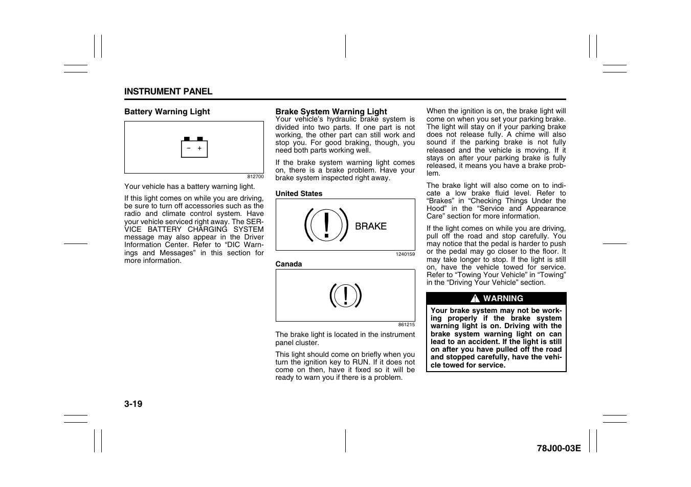 Suzuki XL7 User Manual | Page 101 / 274