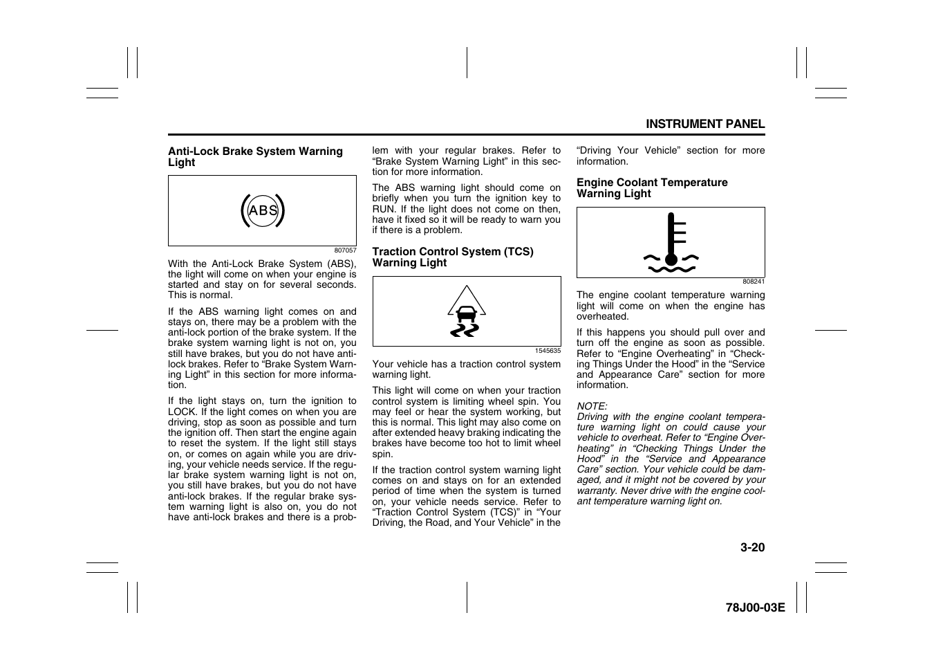 Suzuki XL7 User Manual | Page 102 / 274