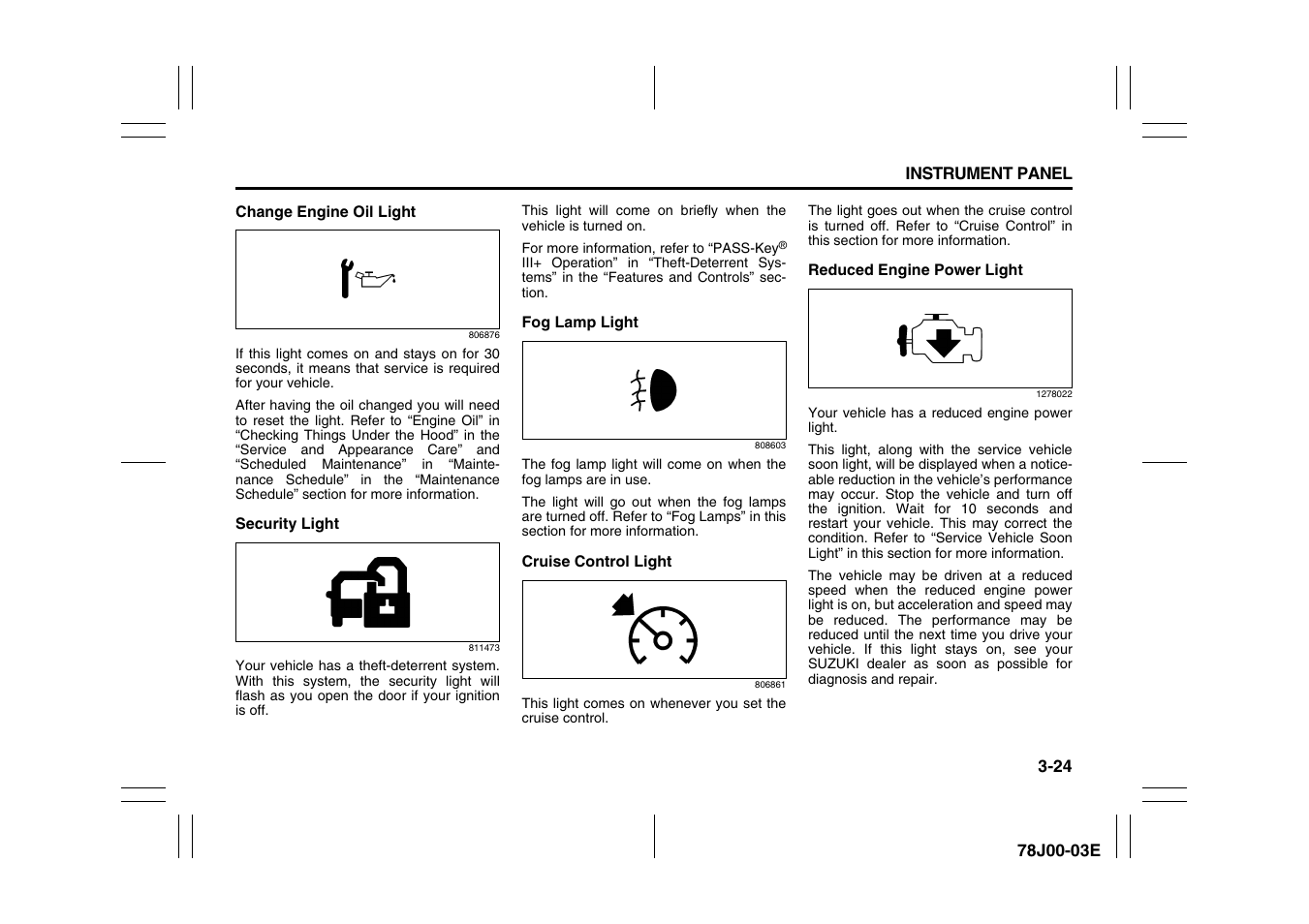 Suzuki XL7 User Manual | Page 106 / 274