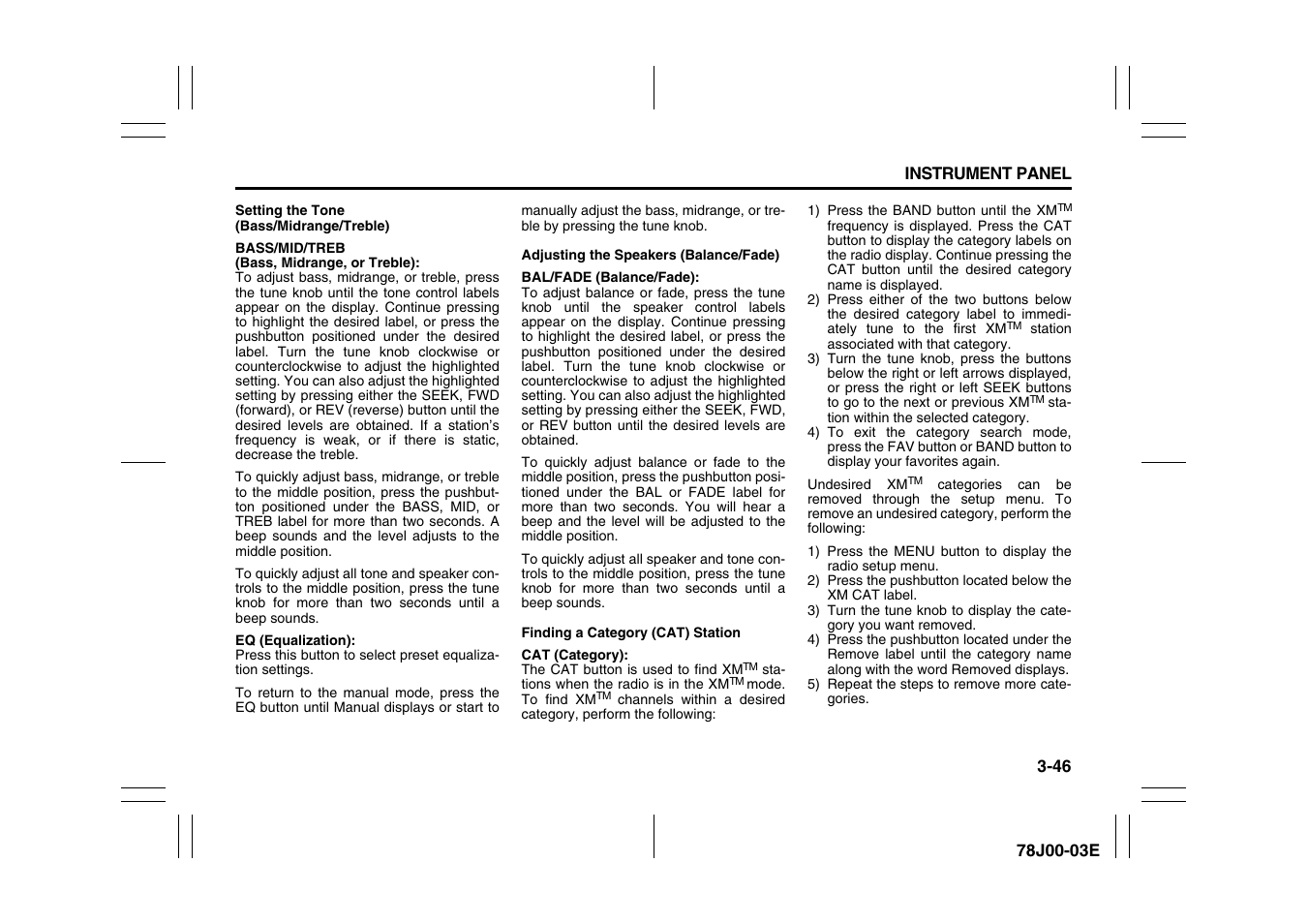 Suzuki XL7 User Manual | Page 128 / 274