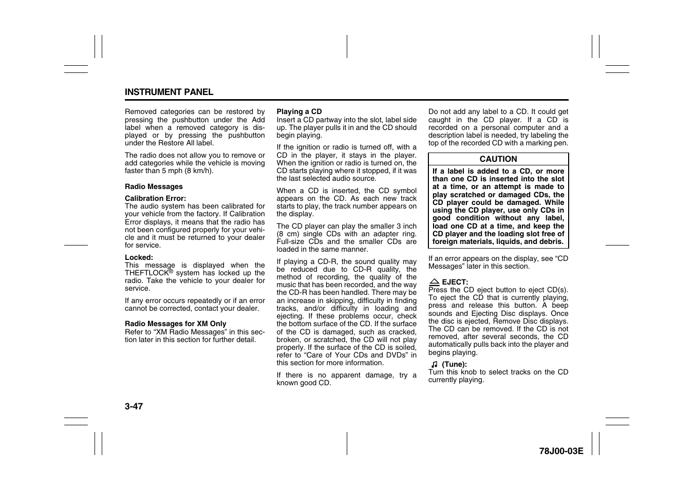 Suzuki XL7 User Manual | Page 129 / 274