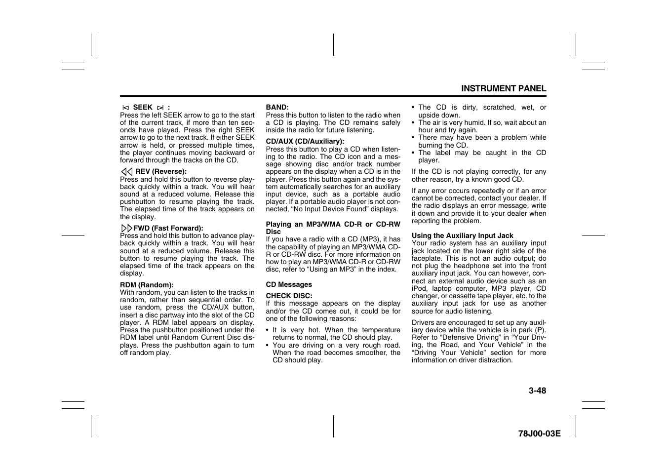 Suzuki XL7 User Manual | Page 130 / 274