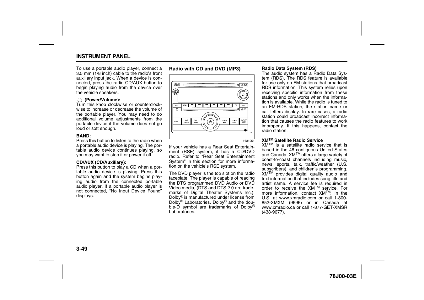 Suzuki XL7 User Manual | Page 131 / 274