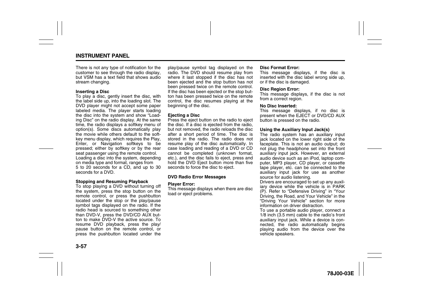 Suzuki XL7 User Manual | Page 139 / 274