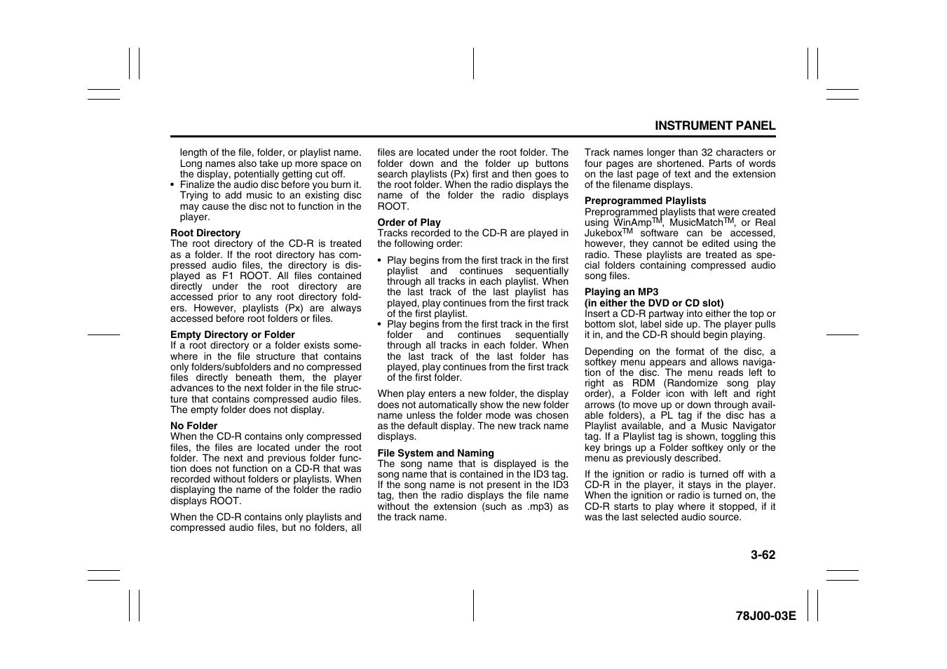 Suzuki XL7 User Manual | Page 144 / 274