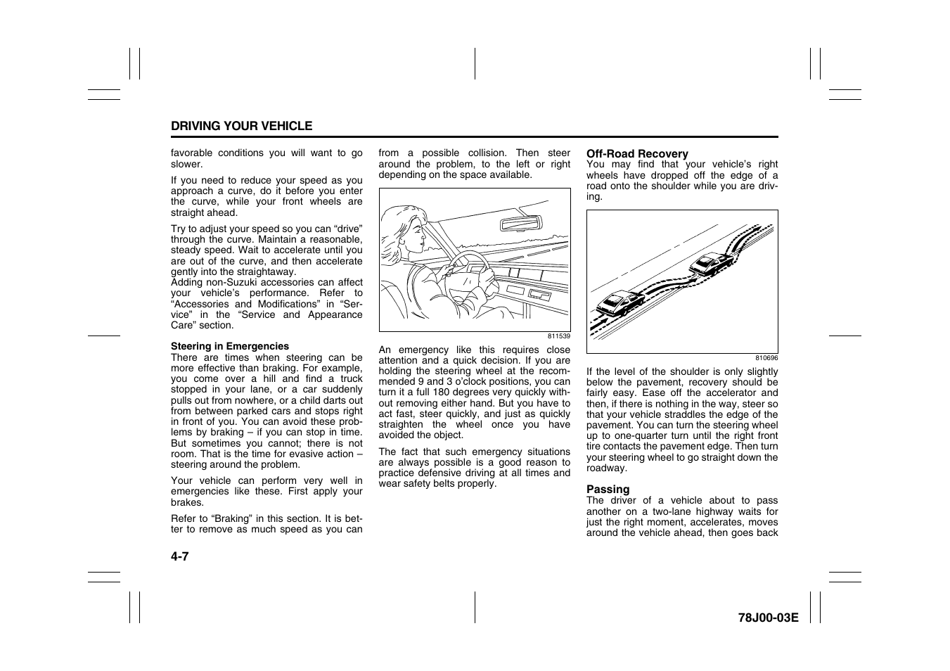 Suzuki XL7 User Manual | Page 165 / 274