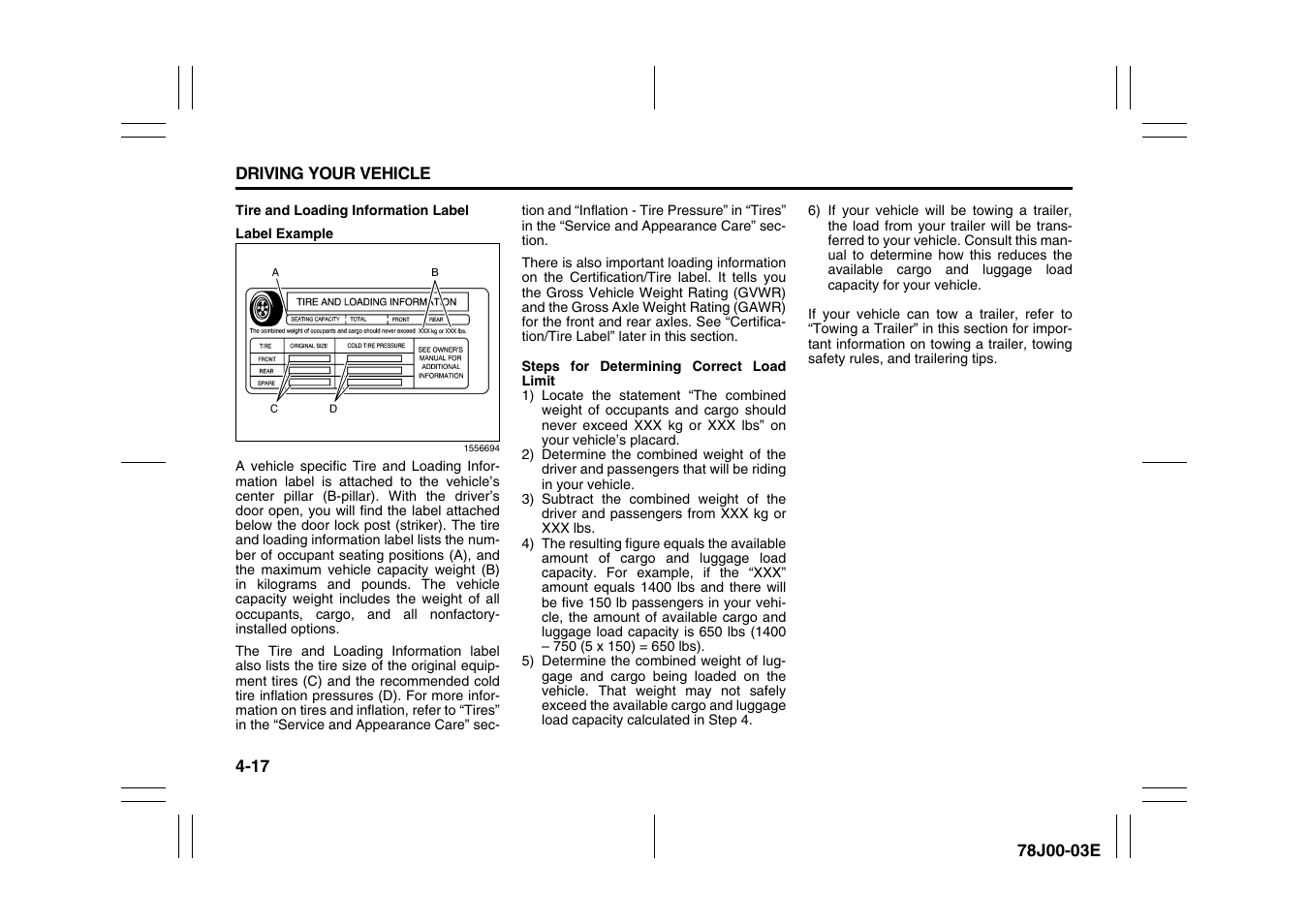 Suzuki XL7 User Manual | Page 175 / 274