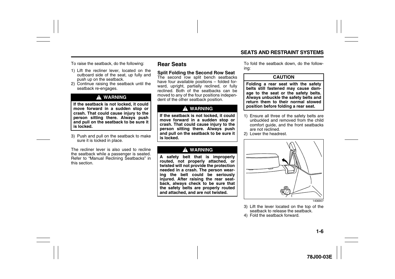 Suzuki XL7 User Manual | Page 18 / 274